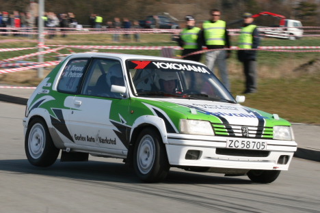 Peugeot 205 Rallye
(Foto: Motorsporten.dk)